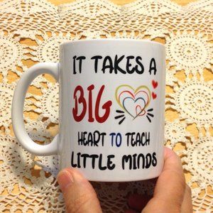Teacher Gift Idea - Coffee Cup honoring teachers and parents